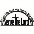 NNETM Cross & Bible Wall Signs - Inspirational Iron Metal Wall Art Decor-0